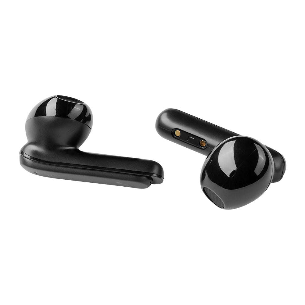 Audifonos Vorago Esb-401 Earbud Bt 5.3 Ipx4 6Hrs+3Cargas Tws Display De Duración Bateria