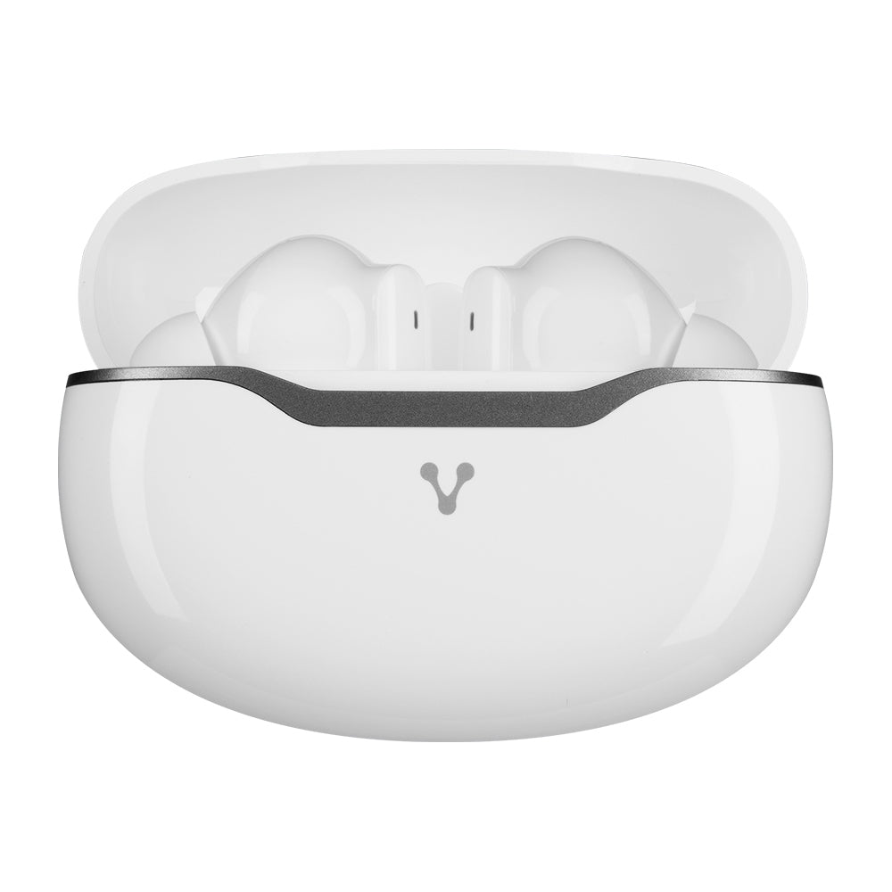 Audifonos Vorago Earbud Bt 5.3 Tws Aplic. Tuya 6Hrs + 3 Cargas Tactil Usb Blanco (Esb-450-Wh)