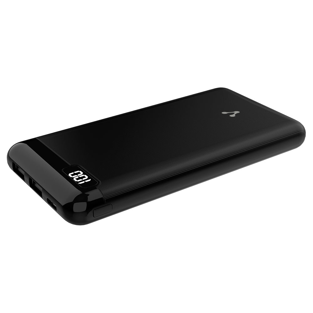 Power Bank Vorago Usb Y Tipo C 10,000 Mah Lcd Negro Pb-450-Bk