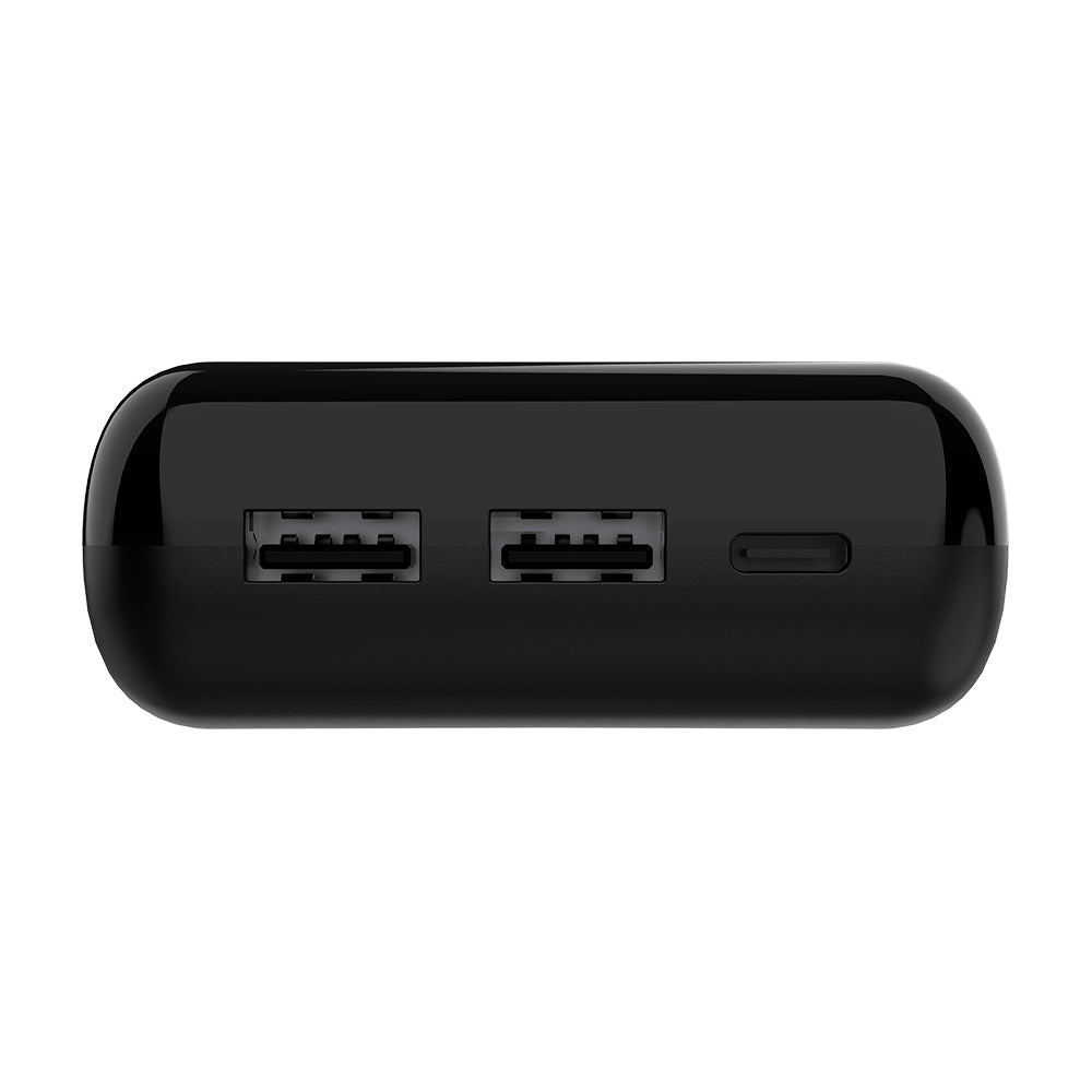 Power Bank Vorago Usb Y Tipo C 20,000 Mah Lcd Negro Pb-560-Bk