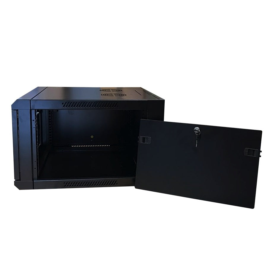 Gabinete Wam Montaje En Muro 6 U.R. 600*600 Color Negro. **No Incluye Flete**