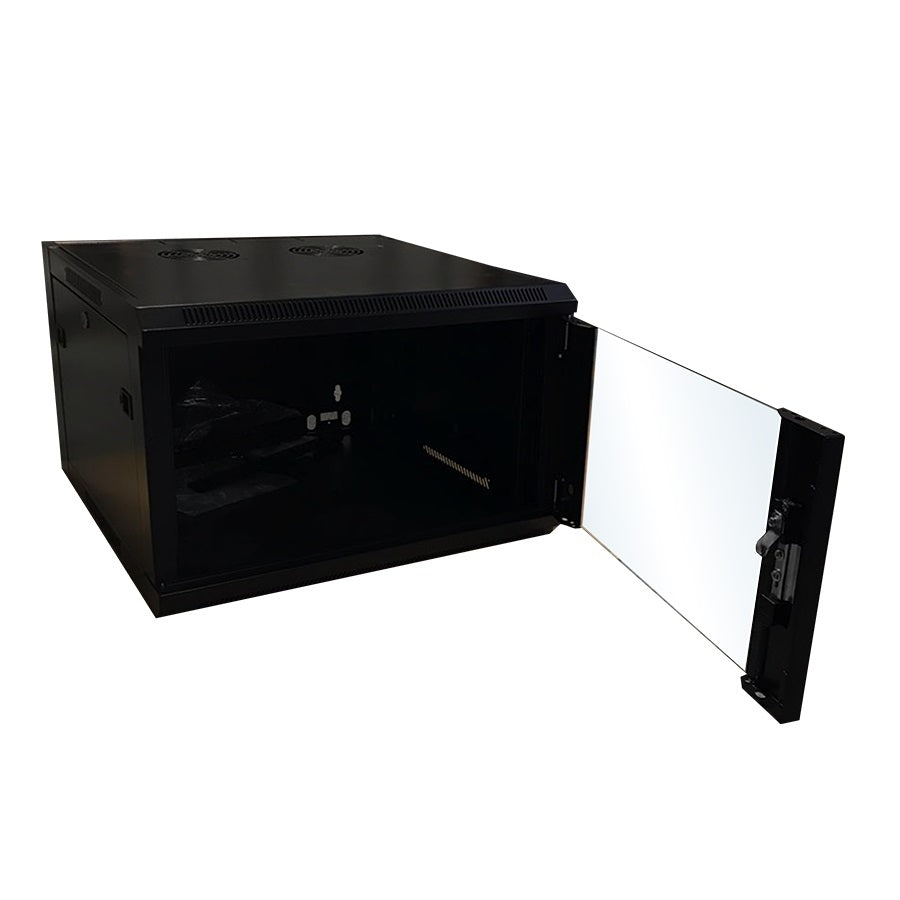 Gabinete Wam Montaje En Muro 6 U.R. 600*600 Color Negro. **No Incluye Flete**