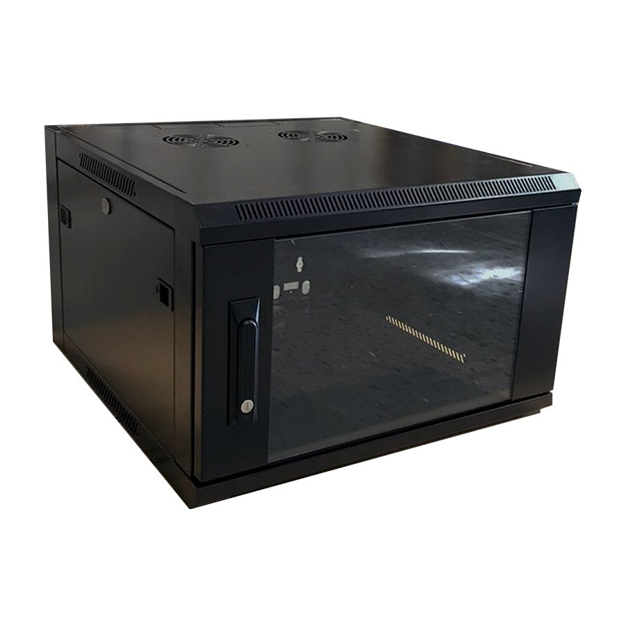 Gabinete Wam Montaje En Muro 6 U.R. 600*600 Color Negro. **No Incluye Flete**