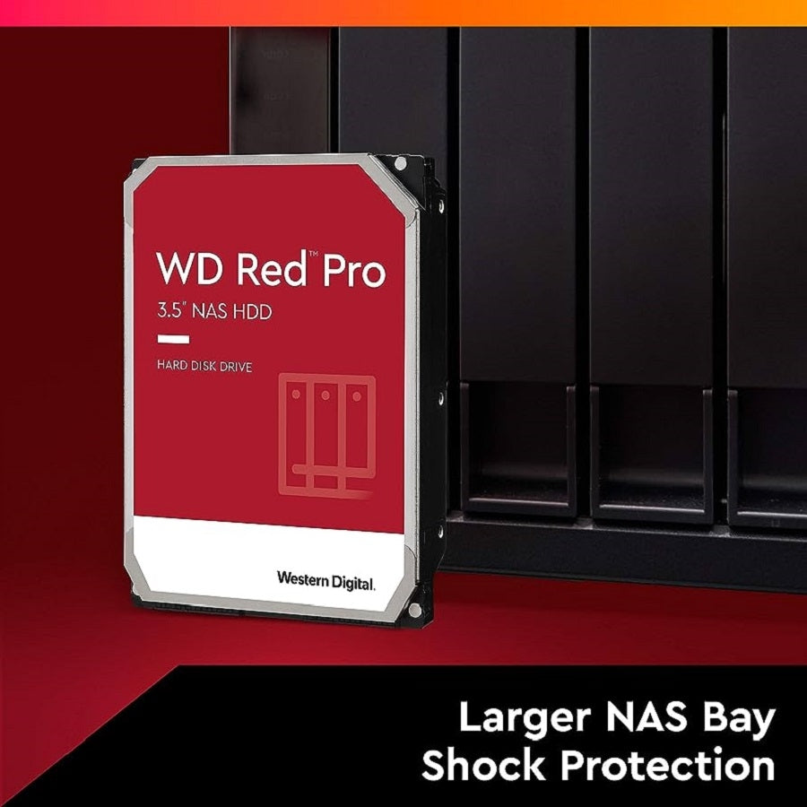 Disco Duro Interno Wd Red Pro 20Tb 3.5 Escritorio Sata3 6Gb/S 512Mb 7200Rpm 24X7 Hotplug Nas 1-24 Bahias Wd201Kfgx