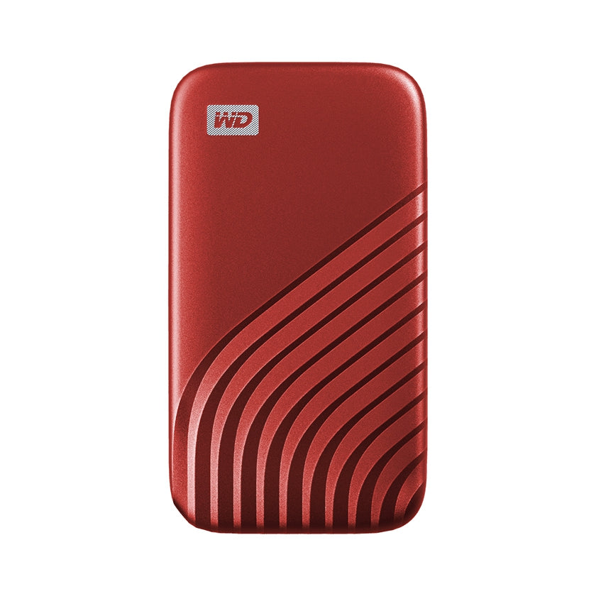 Unidad De Estado Solido Ssd Externo Wd Portatil 1Tb My Passport Rojo/Usb 3.2 /Tipo C/Copia Local/Encriptacion/Win-Mac