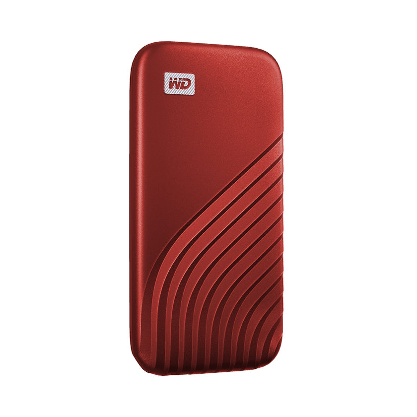 Unidad De Estado Solido Ssd Externo Wd Portatil 1Tb My Passport Rojo/Usb 3.2 /Tipo C/Copia Local/Encriptacion/Win-Mac