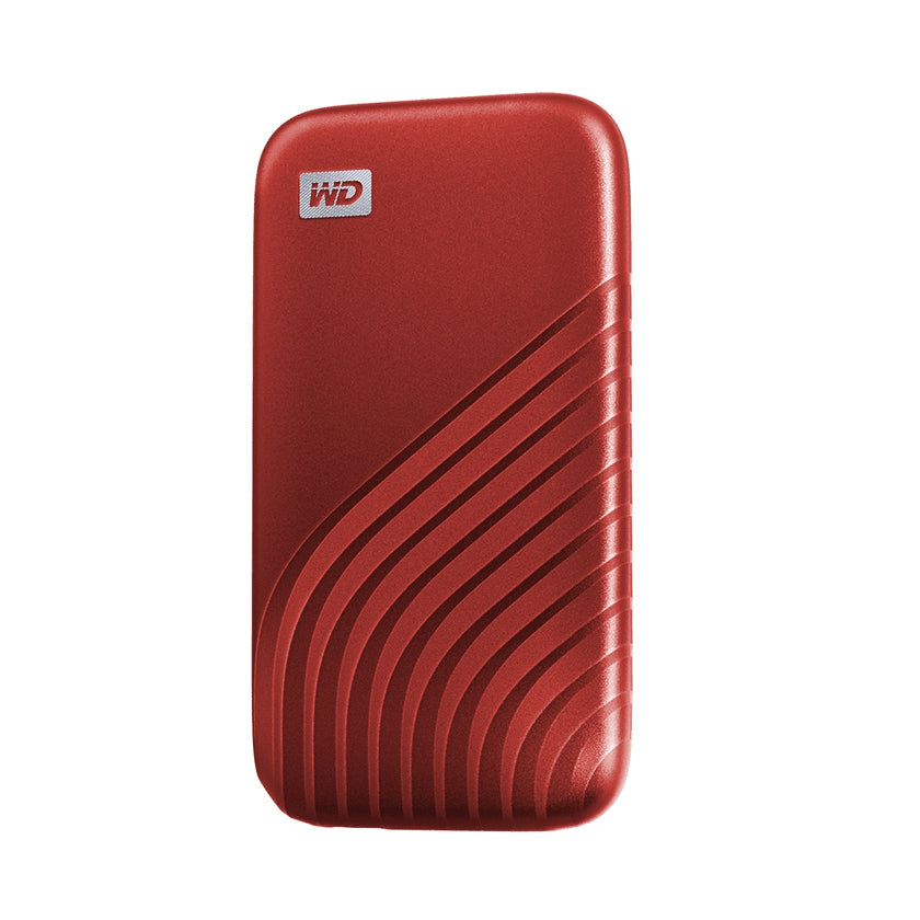 Unidad De Estado Solido Ssd Externo Wd Portatil 1Tb My Passport Rojo/Usb 3.2 /Tipo C/Copia Local/Encriptacion/Win-Mac