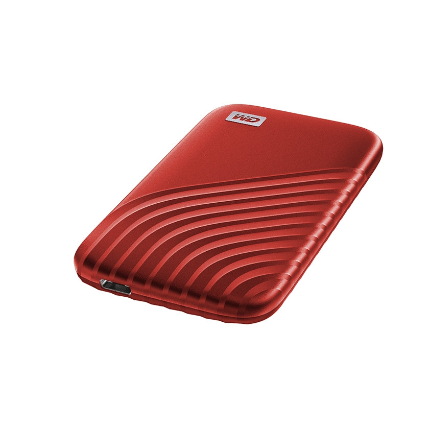 Unidad De Estado Solido Ssd Externo Wd Portatil 1Tb My Passport Rojo/Usb 3.2 /Tipo C/Copia Local/Encriptacion/Win-Mac