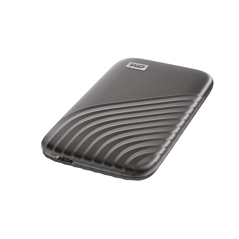 Unidad De Estado Solido Ssd Externo Wd Portatil 500Gb My Passport Gris/Usb 3.2 /Tipo C/Copia Local/Encriptacion/Win-Mac