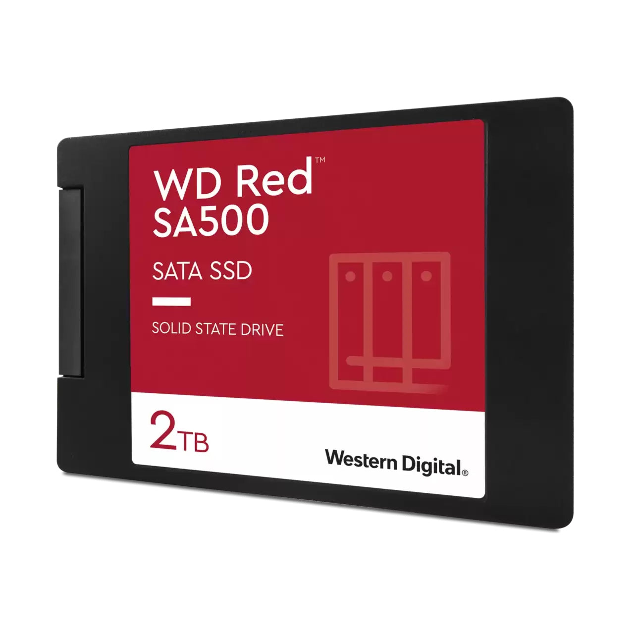 Unidad De Estado Solido Ssd Interno Wd Red Sa500 2Tb 2.5 Sata3 6Gb/S Lect.560Mbs Escrit 520Mbs 7Mm Nas Wds200T2R0A