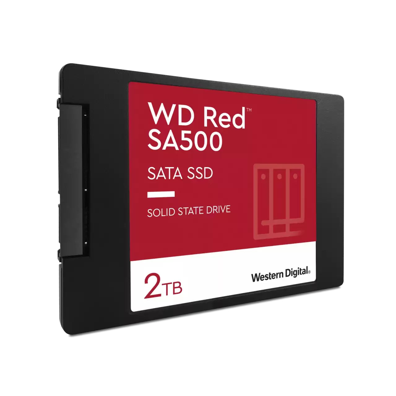 Unidad De Estado Solido Ssd Interno Wd Red Sa500 2Tb 2.5 Sata3 6Gb/S Lect.560Mbs Escrit 520Mbs 7Mm Nas Wds200T2R0A