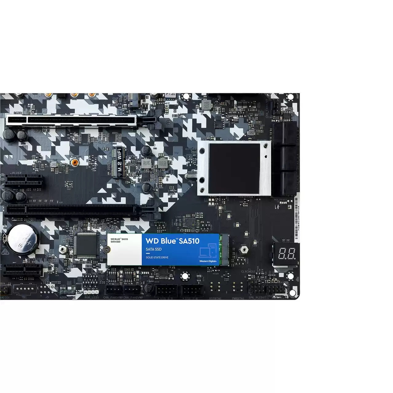 Unidad De Estado Solido Ssd Wd Blue M.2 2280 250Gb Sata 3Dnand 6Gb/S Lect 555Mb/S Escrit 440Mb/S