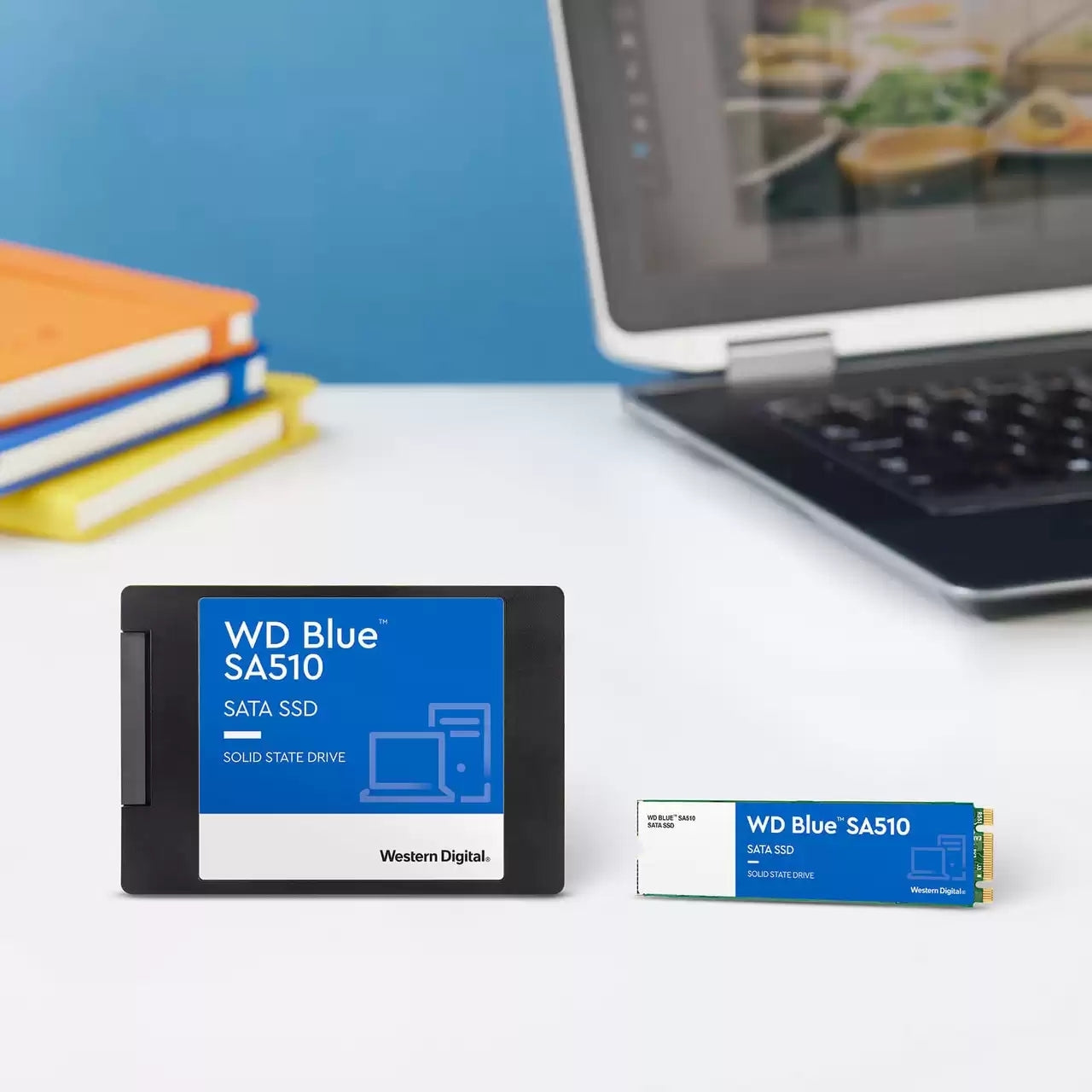 Unidad De Estado Solido Ssd Wd Blue M.2 2280 250Gb Sata 3Dnand 6Gb/S Lect 555Mb/S Escrit 440Mb/S