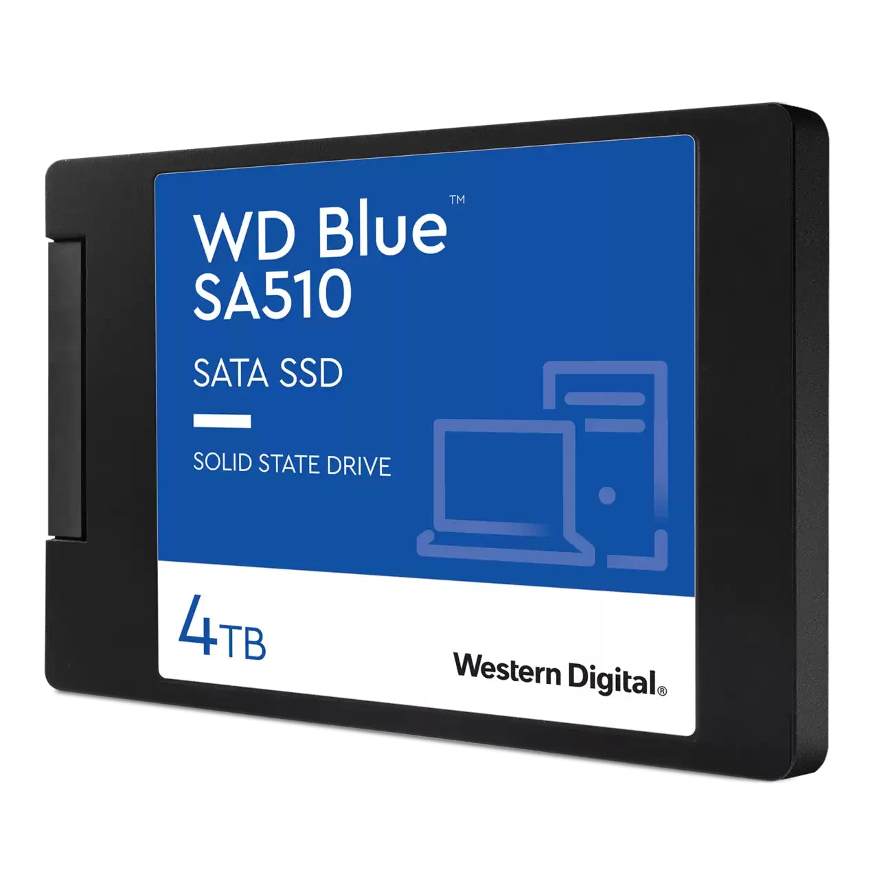 Unidad De Estado Solido Ssd Interno Wd Blue 4Tb 2.5 Sata3 6Gb/S Lect.560Mbs Escrit.520Mbs 7Mm Laptop Minipc 3Dnand Wds400T3B0A