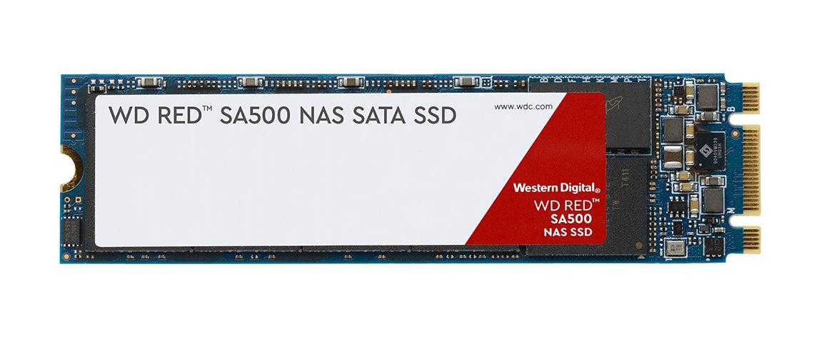 Unidad De Estado Solido Ssd Wd Red Sa500 M.2 500Gb Sata3 6Gb/S 2280 Lect 560Mb/S Escrit 530Mb/S