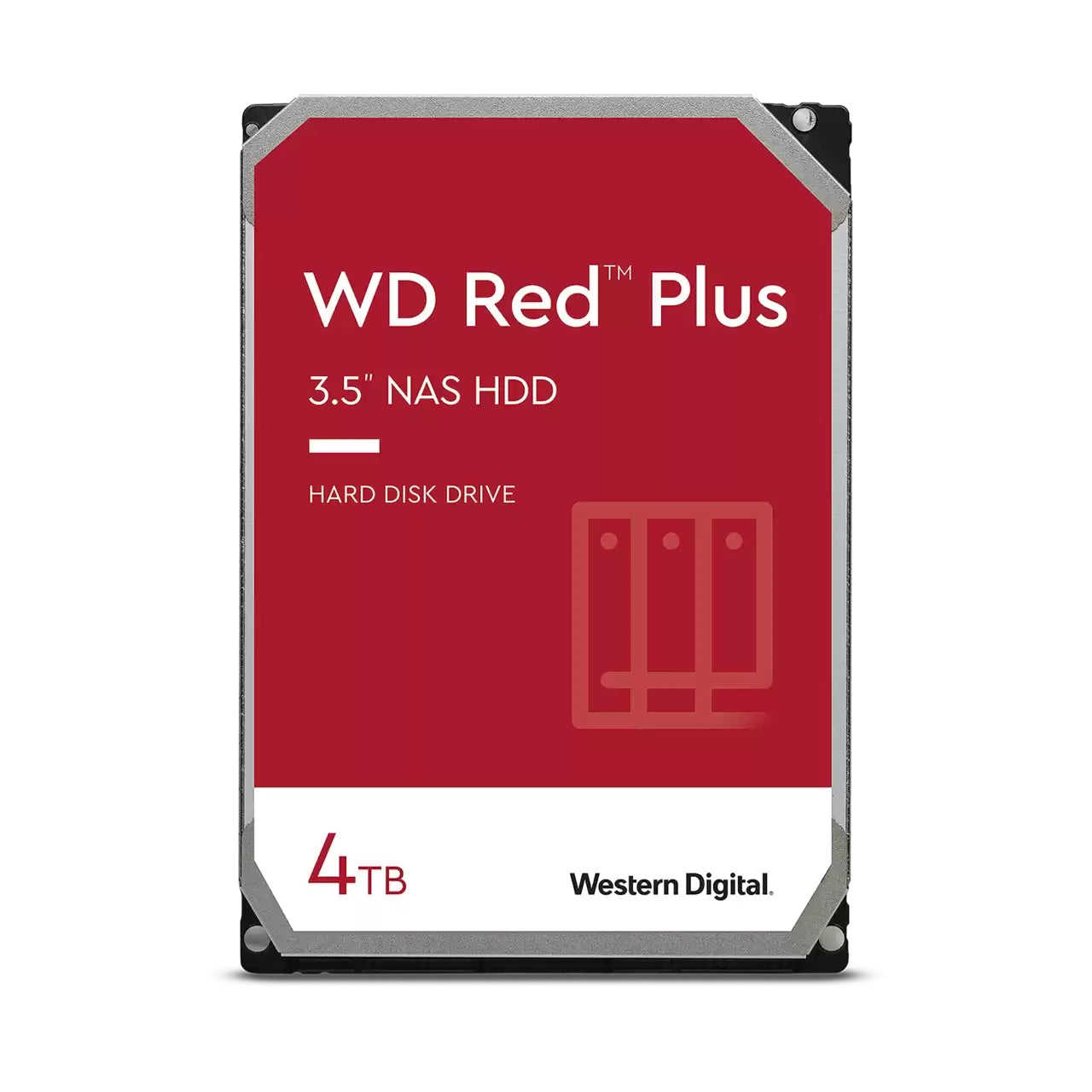 Disco Duro Western Digital Wd40Efpx Red Plus Modelo De 4Tb 256Mb Cache