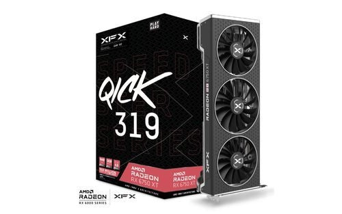 Tarjeta De Video Xfx Amd Radeon Rx 6750Xt Speedster Qick 319 Triple Fan/ 12Gb/ Gddr6/ Pcie 4.0/Gama Alta