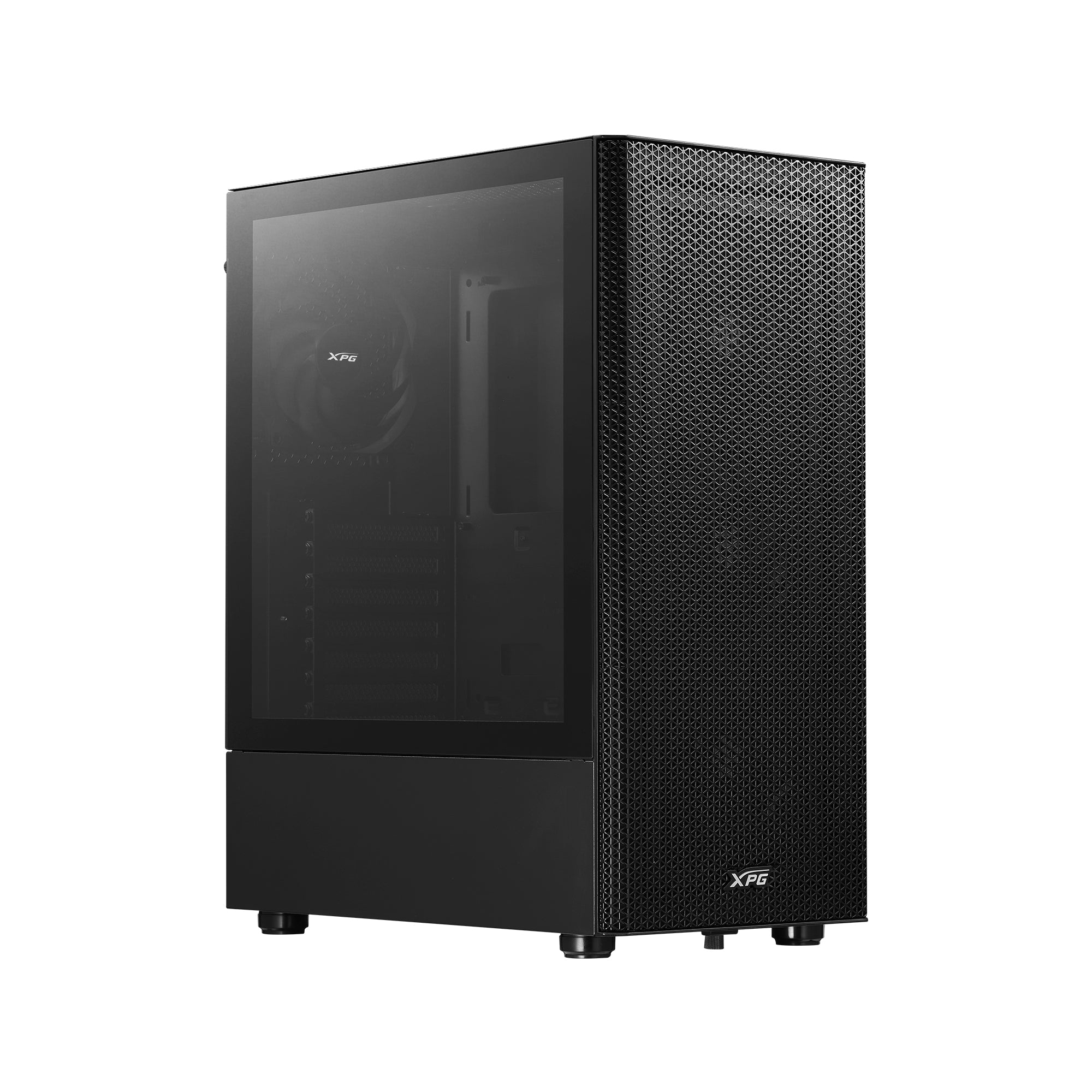 Gabinete Gamer Xpg Valor Mesh Mesh. Media Torre. Atx Micro-Atx Y Mini-Itx. Panel Lateral De Vidrio Templado Filtro Polvo Extraíble. Valormeshmt-Bkcww