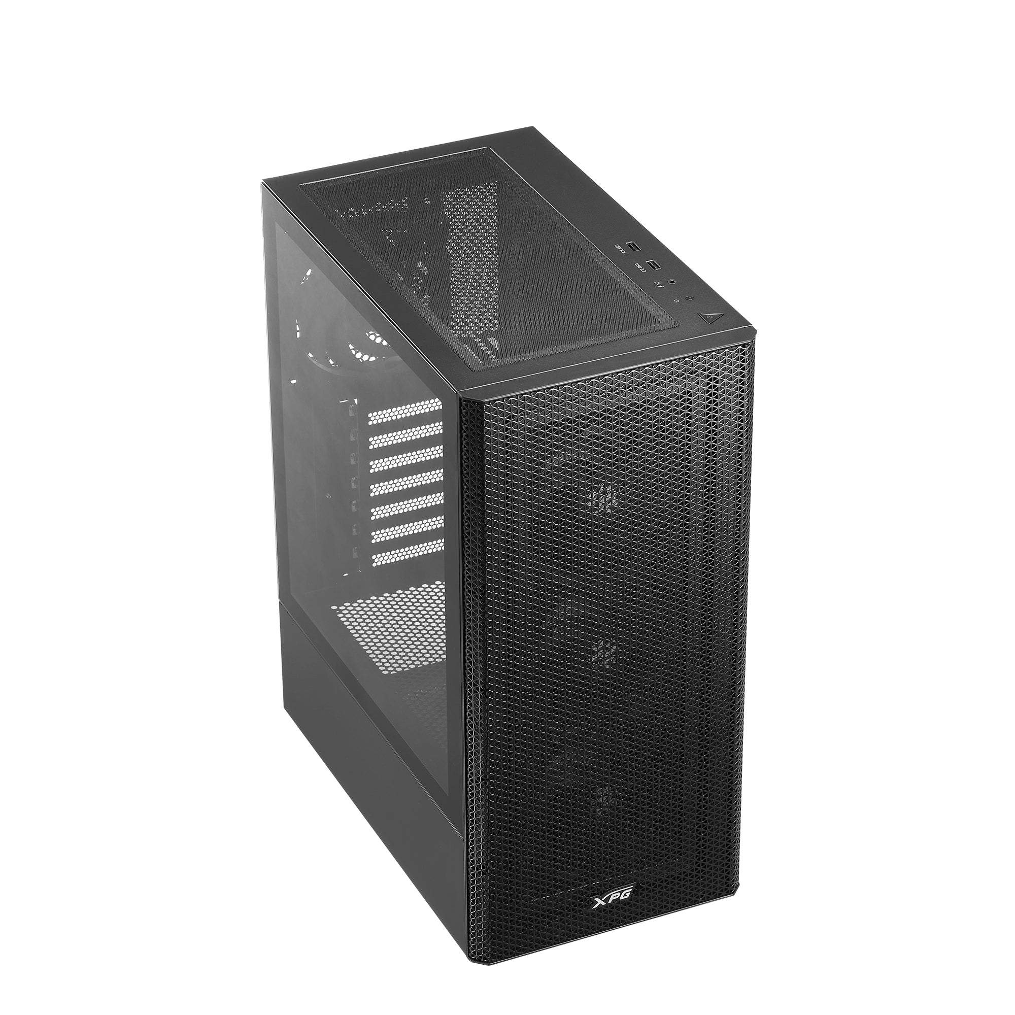 Gabinete Gamer Xpg Valor Mesh Mesh. Media Torre. Atx Micro-Atx Y Mini-Itx. Panel Lateral De Vidrio Templado Filtro Polvo Extraíble. Valormeshmt-Bkcww