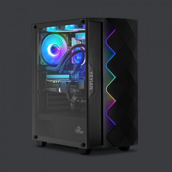 Pc De Escritorio Gaming Yeyian Ypa-Sh560Xb-46T1U Gamer Procesador Amd Ryzen 5600X 16Gb Ddr4 3200Mhz