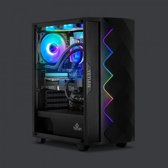 Pc De Escritorio Gaming Yeyian Ypa-Sh560Xb-46T1U Gamer Procesador Amd Ryzen 5600X 16Gb Ddr4 3200Mhz