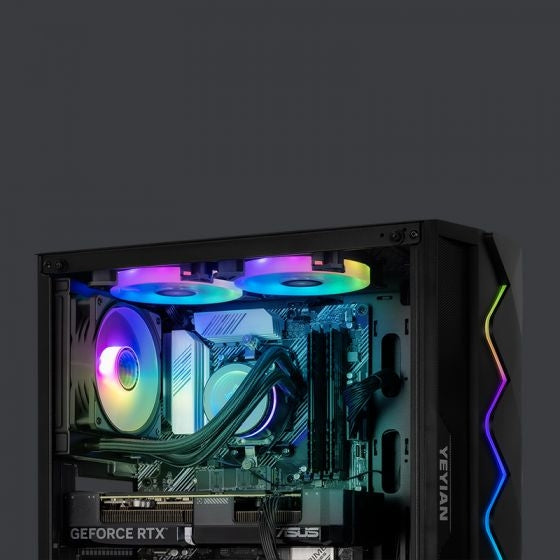 Pc De Escritorio Gaming Yeyian Ypa-Sh560Xb-46T1U Gamer Procesador Amd Ryzen 5600X 16Gb Ddr4 3200Mhz