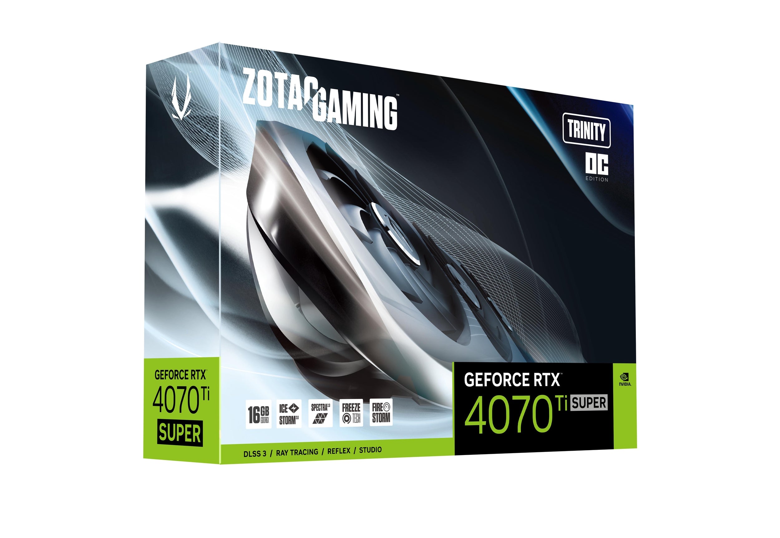 Tarjeta De Video Zotac 4070 Ti Super Trinity Oc 16Gb Gddr6 Dlss 3.5