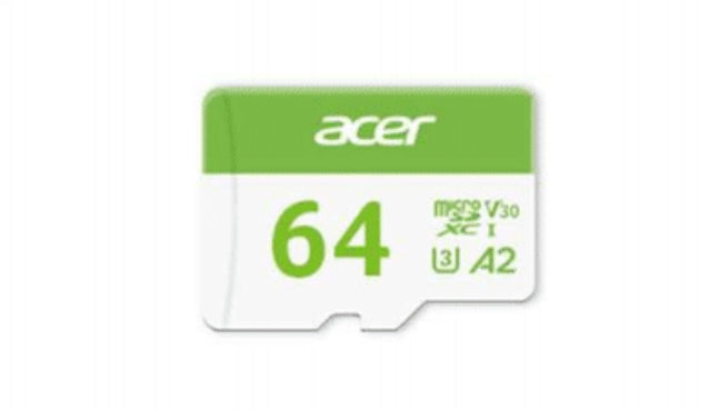 Memoria Microsd Acer Bl.9Bwwa.302 Msc300 64Gb 160Mb/S Uhs-I V30 Clase 10 A2