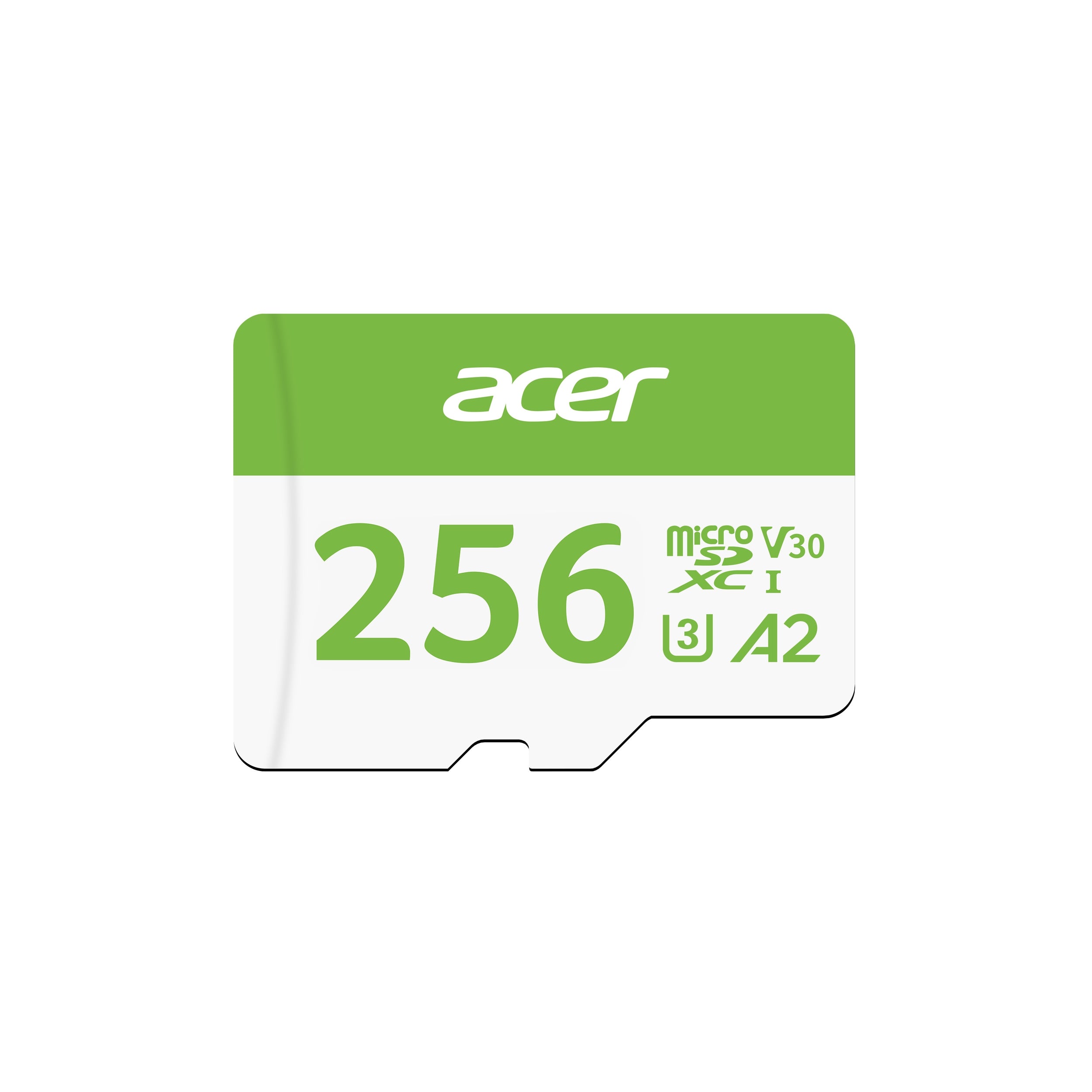 Microsd Acer Bl.9Bwwa.323 Memoria Msc300 256Gb 160Mb/S Uhs-I V30 Clase 10 A2