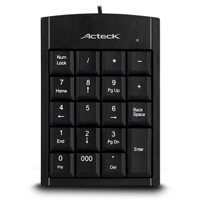 Teclado Acteck Kn-350 Numérico Usb Negro