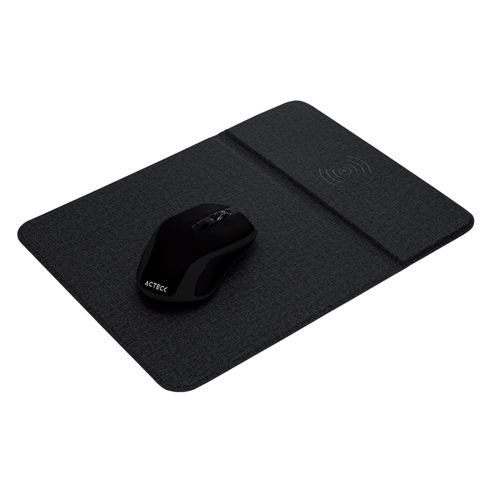 Kit Acteck Mouse Inalambrico/Mouse Pad Carga Inalambrica Km110 Ac-9231