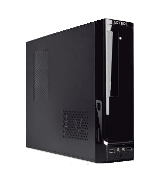 Gabinete Acteck Atom Gs240 Micro Desktop Slim Atx Y Mini Itx Usb 2.0 Fuente 450W 1 Vent