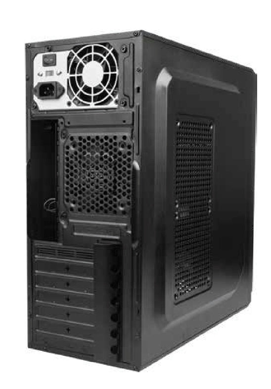 V Acteck Ac-932585 Gabinete Milan Gm470 Mid Tower Atx Micro Y Mini Itx Usb 3.0 Fuente 500W 1 Vent