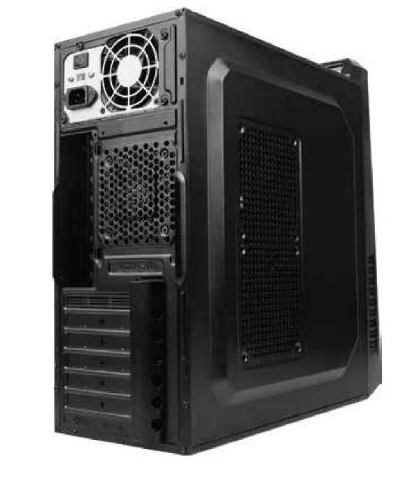 Gabinete Acteck Ac-932592 Roma Gm670 Mid Tower Atx Micro Y Mino Itx Usb 3.0 Fuente 500W 1 Vent