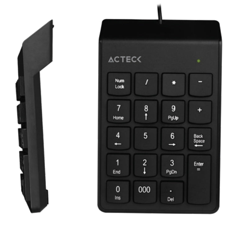 Teclado Numérico Acteck Ac-932622 Usb Negro Universal