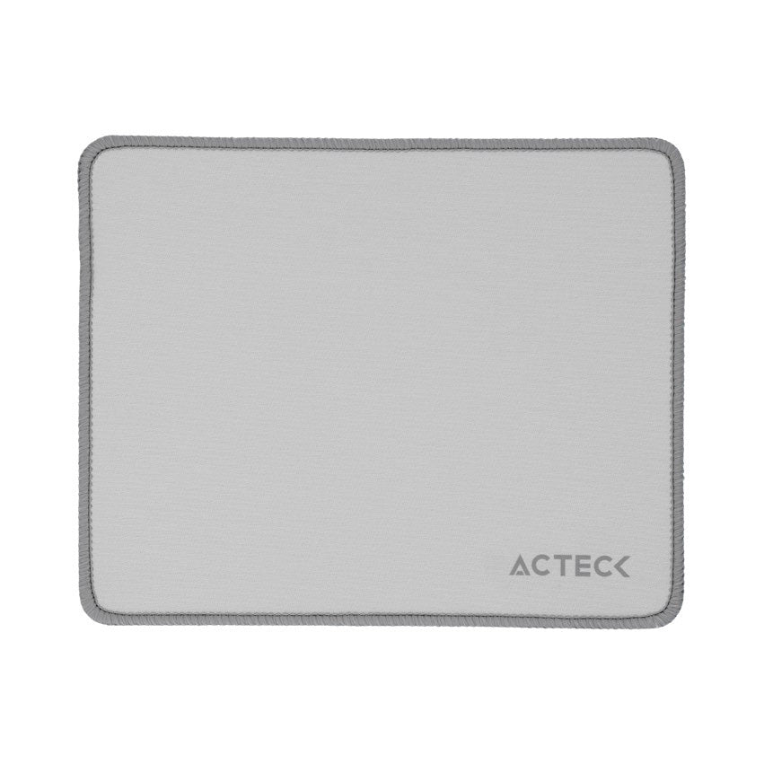 Mousepad Acteck Vibe Flow  Mouse Pad Mt430 / Antiderrapante / Ergonomico / Gris Claro / 21X26Cm / Ac-934459