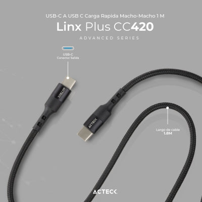 Cable Usb A Ubs Acteck Cc420 Linx Plus