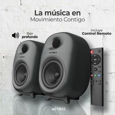 Bocinas Acteck Bs685 Bluetooth Dynamic Exact Elite Series