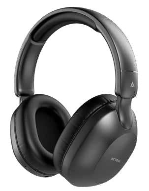 Audifonos Acteck Honour Plus Hp450 / Inalambricos Diadema / Bluetooth / Microfono Integrado / Bateria 14H / Negro / Ac-935364