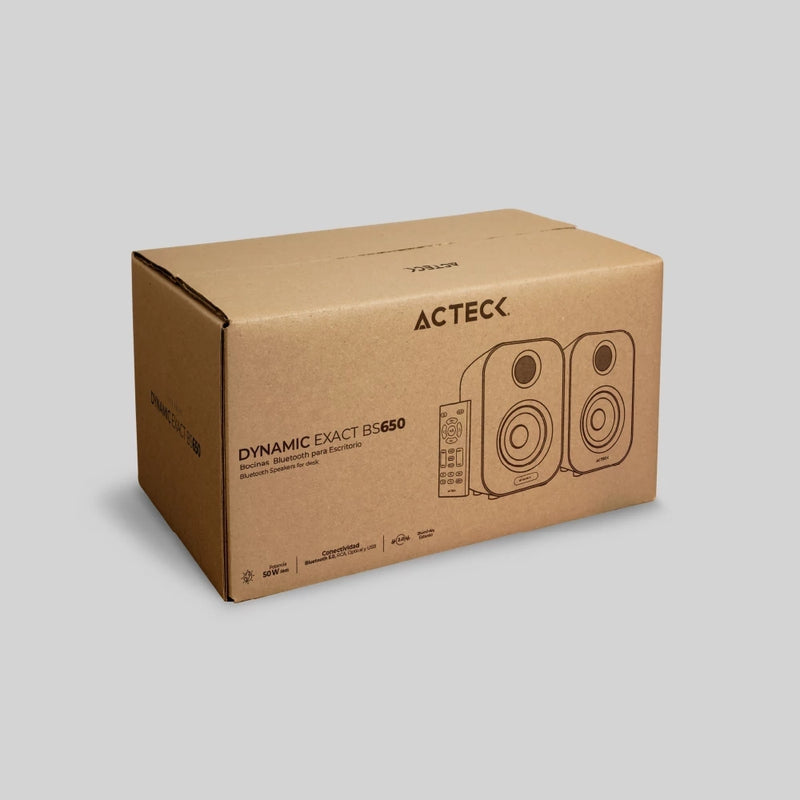 Bocinas Acteck Bs650 Bluetooth Dynamic Exact Elite Series