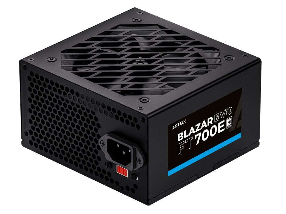 Fuente De Poder Blazar Acteck Evo Ft700E Atx 700W Negro Es-05004E