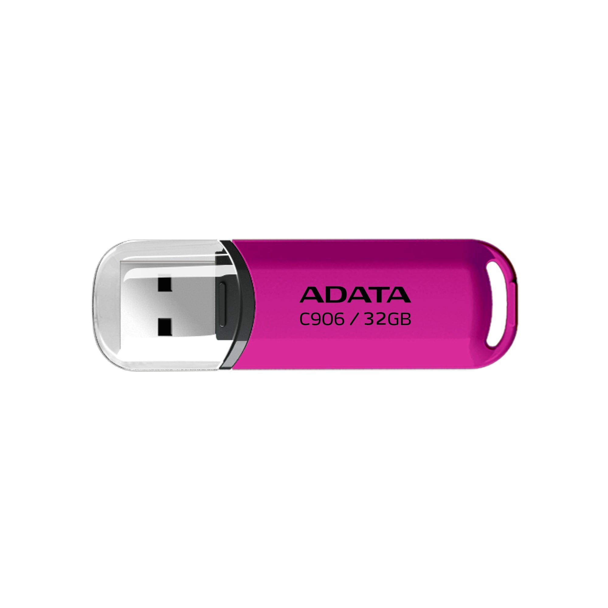 Memoria Usb Adata Ac906-32G-Rpp 2.0 De 32Gb C906 Diseño Clásico Y Compacta. Np. Color Rosa