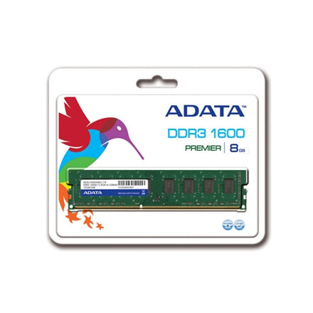 Memoria Ram Adata Premier 8 Gb Ddr3L 1600 Mhz 240-Pin Dimm Pc De Escritorio