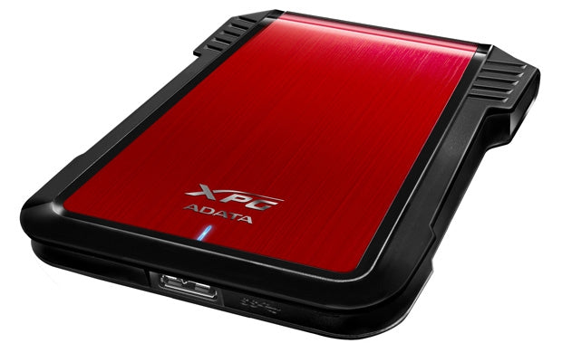 Gabinete Externo Adata Ex500 Usb 3.2 Gen1 (Compatible Con Las Versiones Anteriores 2.0) 2.5 Pulgadas Rojo