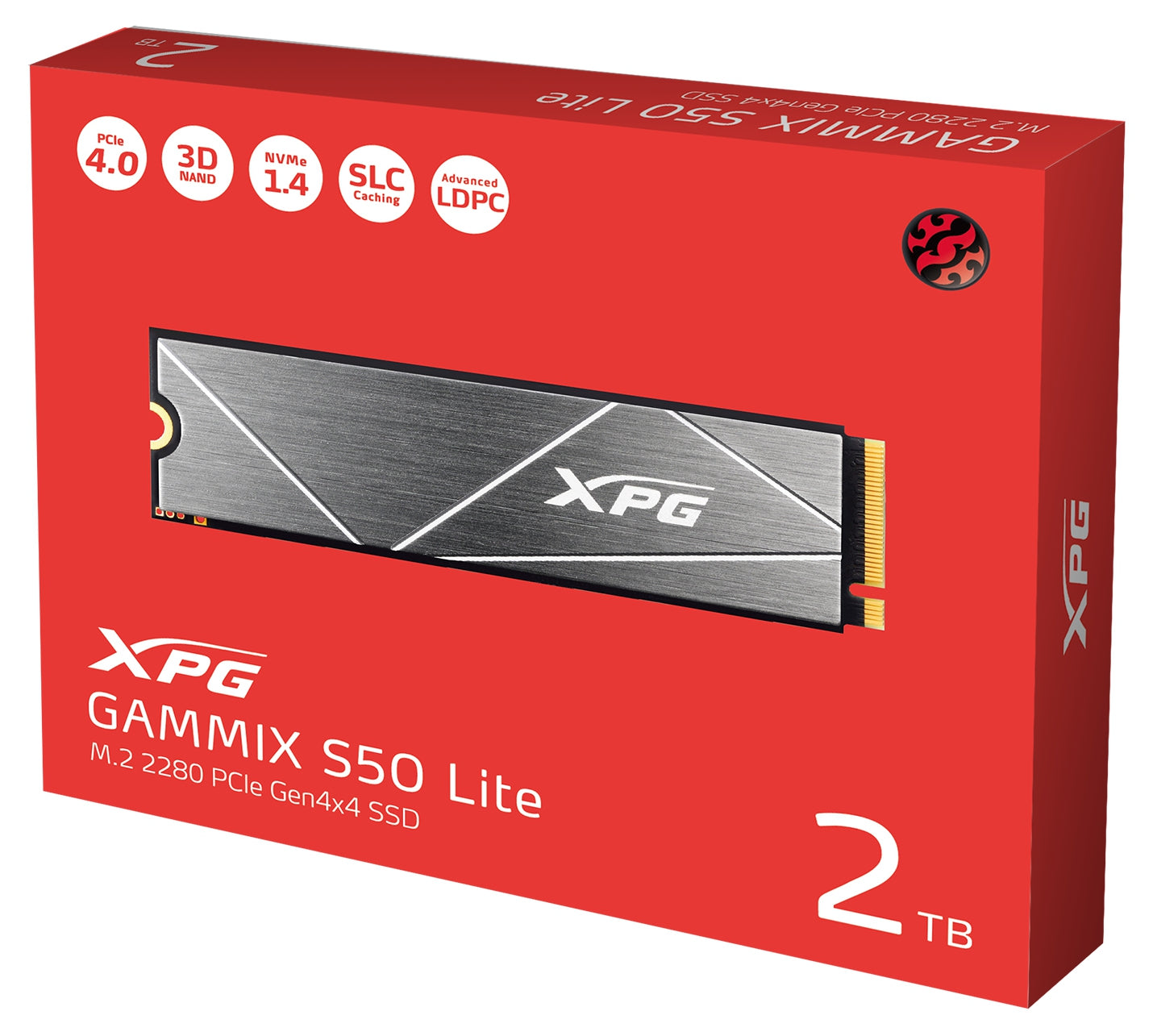 Unidad De Estado Sólido Xpg Adata Agammixs50L-2T-C Pcie 4.0 (Nvme)