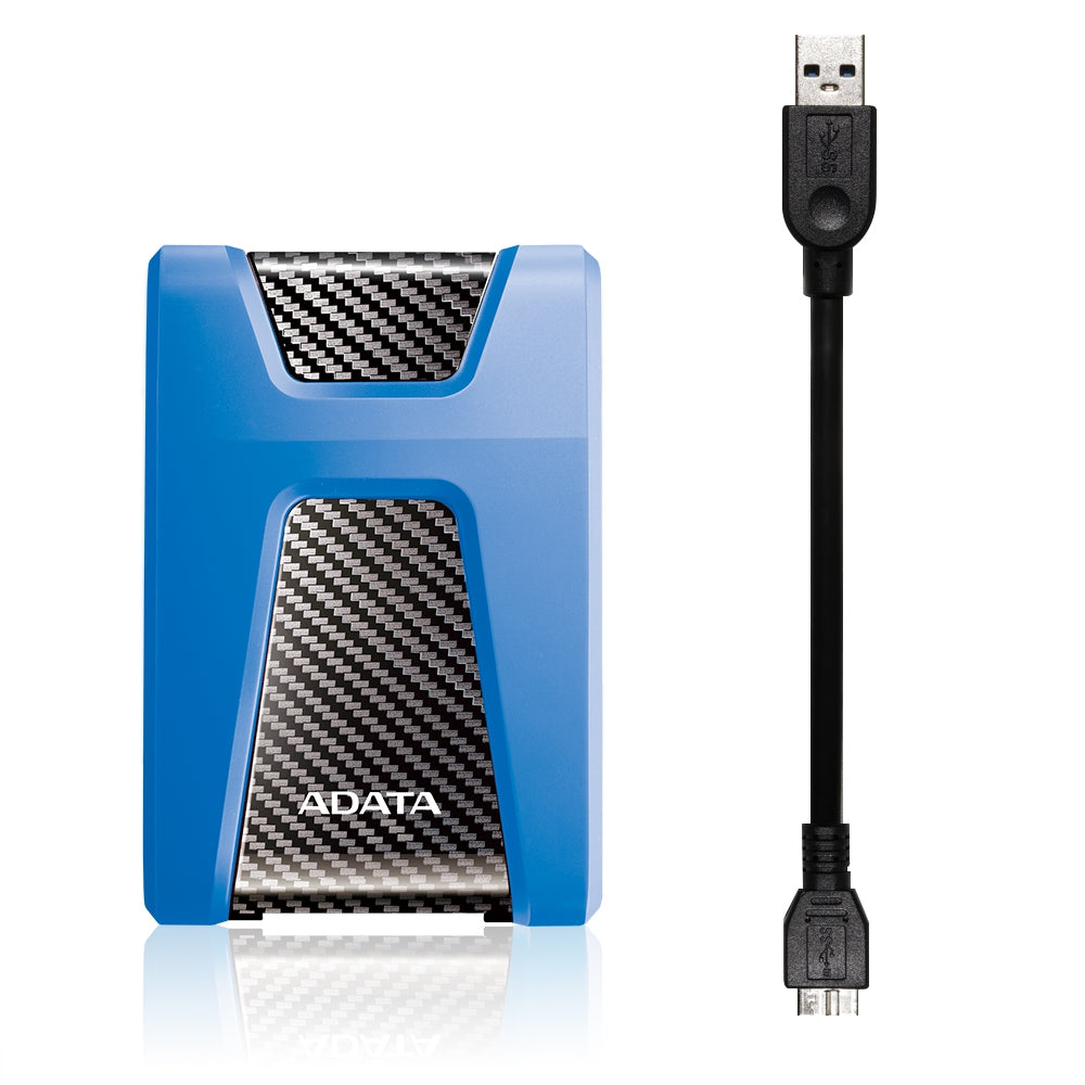 Dd Externo 1Tb Adata Hd650 2.5 Usb 3.2 Contragolpes Azul Windows/Mac/Linux