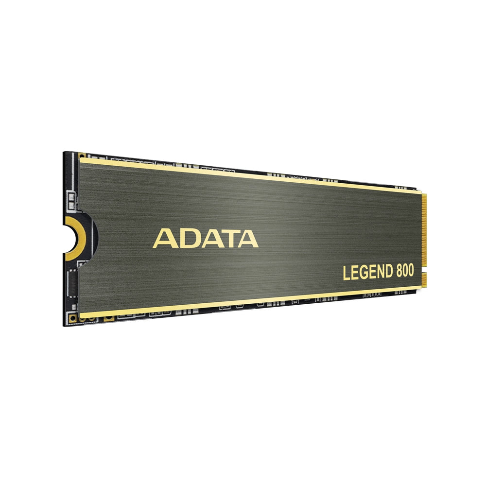 Unidad De Estado Sólido Adata Legend 800 2Tb Pcie Gen4X4 M.2 2280 Con Disipador Aluminio. Aleg-800-2000Gcs