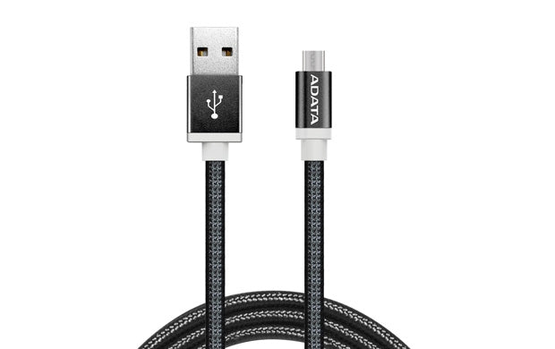 Cable Micro Usb Adata Amucal-100Cmk-Cbk Micro-Usb B Macho/Macho Negro