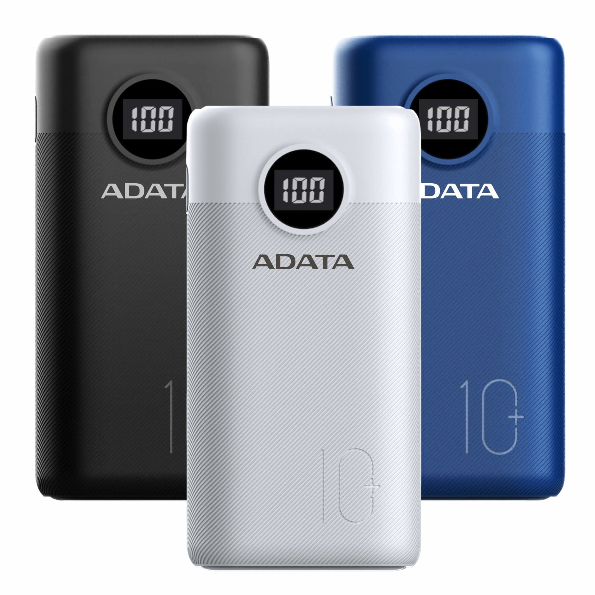 Power Bank Adata Ap10000Qcd-Dgt-Cdb Azul Universal Mah 12 V Ión De Litio