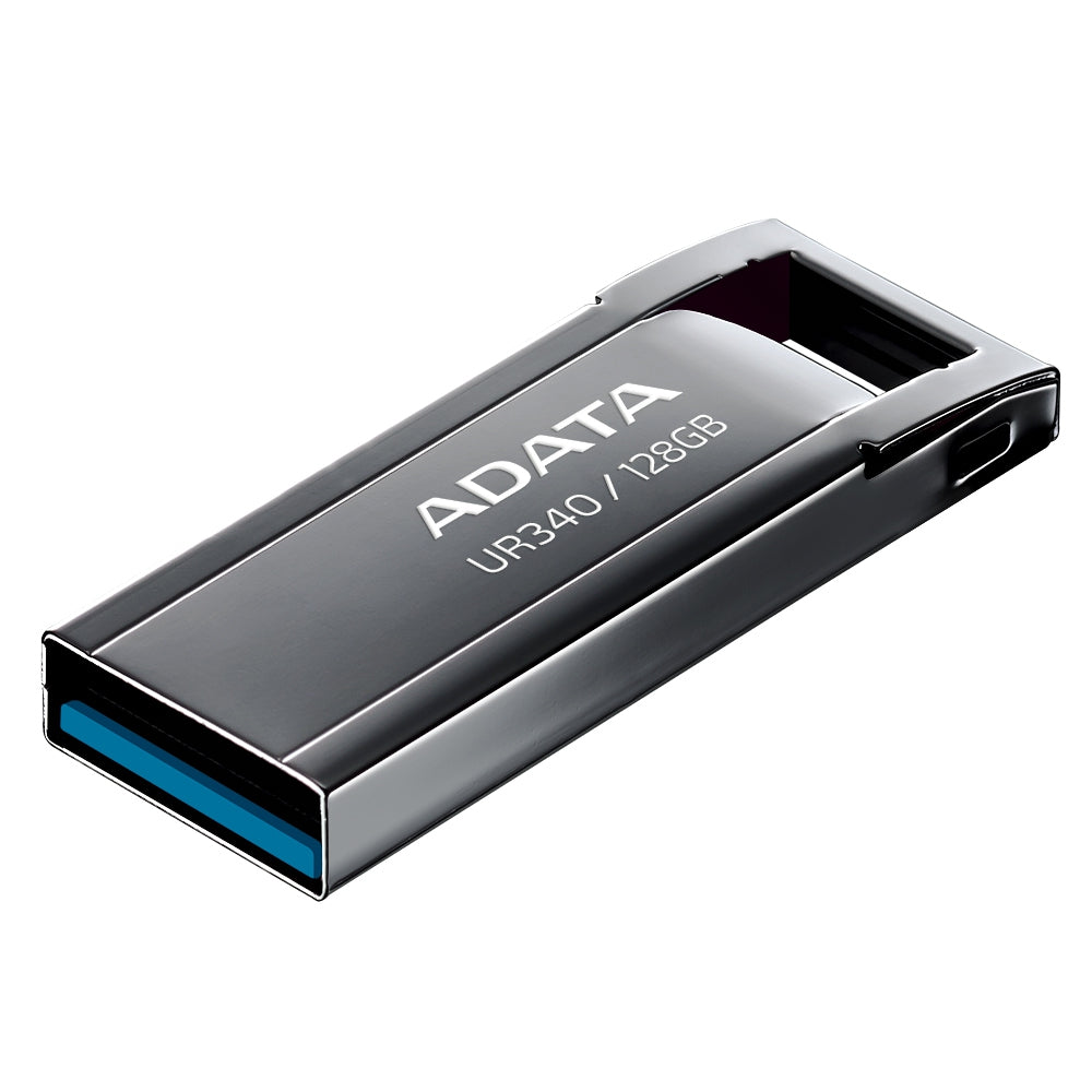 Memoria Usb Adata Ur340 Negro 128 Gb Tipo 100 Mb/S